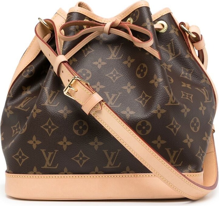Louis Vuitton Petit Noe Bucket Bag w Cross-body Strap