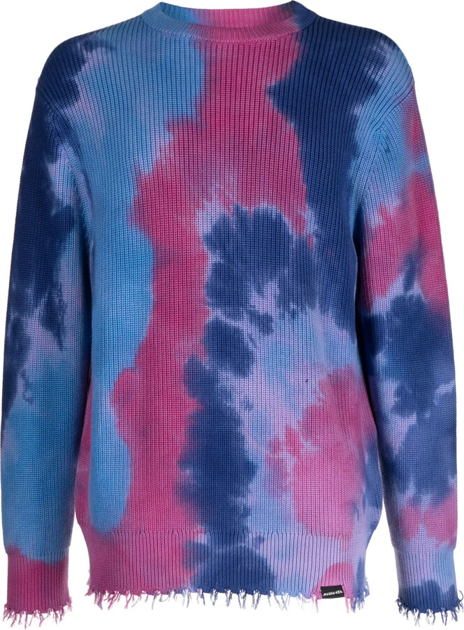 Mauna Kea Distressed-Detail Jumper