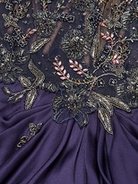 Thumbnail for your product : Marchesa Embellished Illusion Gown