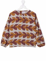 Thumbnail for your product : Bobo Choses Graphic-Print Longsleeved Blouse
