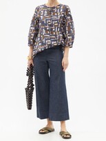 Thumbnail for your product : S Max Mara Terry Jeans - Dark Blue