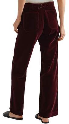 MiH Jeans Paradise Cotton-velvet Wide-leg Pants