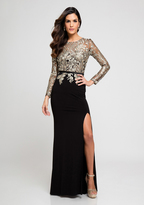 Thumbnail for your product : Terani Couture Embellished Jewel Neck Sheath Dress 1723E4290W