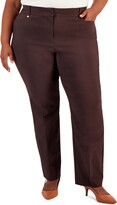 Thumbnail for your product : JM Collection Plus & Petite Plus Size Tummy Control Curvy-Fit Pants, Created for Macy's