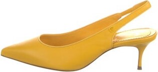 Christian Louboutin Leather Slingback Pumps