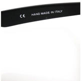 Thumbnail for your product : RetroSuperFuture RETRO SUPER FUTURE Black Plastic Frame Black Lens Flat Top Sunglasses
