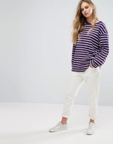 Thumbnail for your product : Weekday Striped Skater T-Shirt