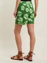 Thumbnail for your product : Stella Jean Tie Dye Print Cotton Shorts - Womens - Green