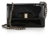 Thumbnail for your product : Ferragamo Ginny Medium Patent Leather Crossbody Bag