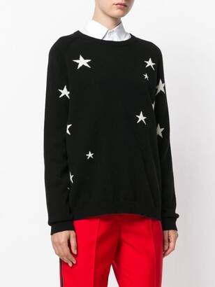 Chinti and Parker Star Knit Cashmere Jumper