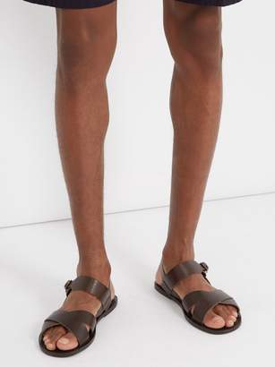 Ancient Greek Sandals Socrates Leather Sandals - Mens - Brown