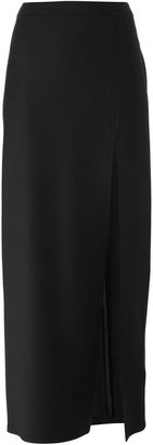 Neil Barrett slit detail skirt - women - Polyamide/Spandex/Elastane/Virgin Wool - 40