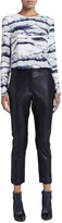 Thumbnail for your product : Lovers + Friends Wilson Faux-Leather Trousers