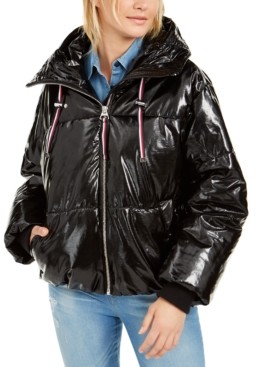 oversized puffer jacket tommy hilfiger