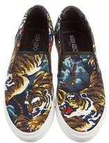 Thumbnail for your product : Kenzo Printed Slip-On Sneakers