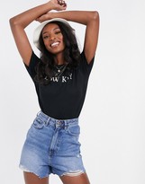 Thumbnail for your product : ASOS Tall ASOS DESIGN Tall t-shirt with low key motif