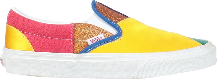 gold glitter vans womens