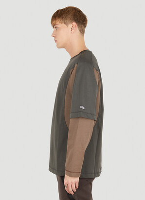 【AFFXWRKS】DUAL SLEEVE SHORT SLEEVE T-SHIRT (FLINT) AFFXWRKS Dual Sleeve Short Sleeve T-Shirt - Flint – Goodhood