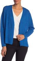 Thumbnail for your product : Eileen Fisher Step Hem Organic Linen Blend Cardigan