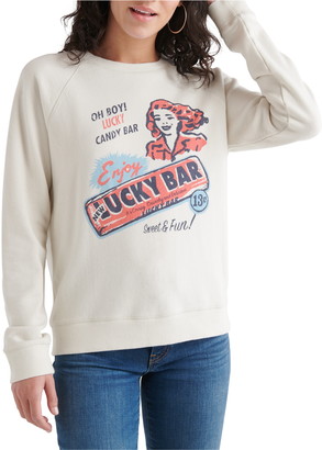lucky brand sweatshirt womens