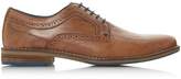 Thumbnail for your product : Dune Mens London Tan Brogue Detail Gibson Shoe - Brown