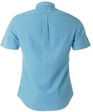 Farah Argyle Short Sleeved Gingham Shirt