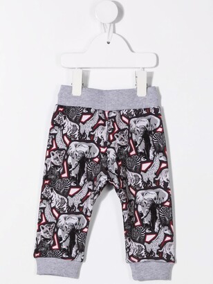 Kenzo Kids Animals-Print Track Pants
