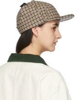 Thumbnail for your product : Stussy Brown Wool Plaid Flap Cap