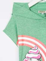 Thumbnail for your product : Kenzo Kids printed hooded top