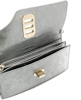 Versace metallic clutch