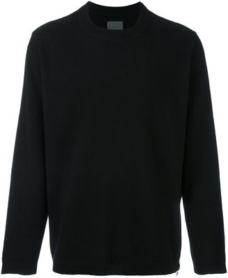 Laneus zip detail sweatshirt