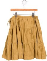 Thumbnail for your product : Bonpoint Girls' Metallic-Accented A-Line Skirt w/ Tags
