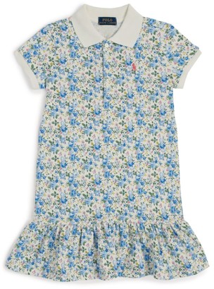Ralph Lauren Kids Floral Print Polo Dress (2-4 Years)