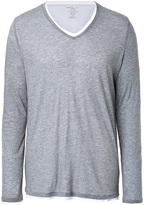 Thumbnail for your product : Majestic Cotton-Cashmere Double Layer T-Shirt