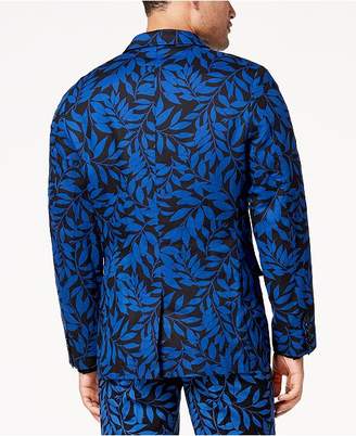 INC International Concepts Men's Slim-Fit Leaf-Print Blazer, Created for Macy's