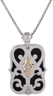 Stephen Webster London Calling Silver Onyx Necklace