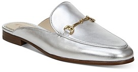 sam edelman silver mules