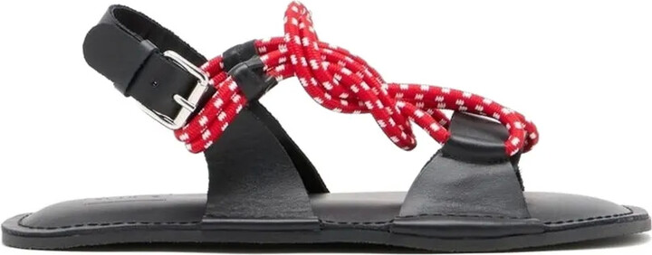 Plan C Leather Sandals