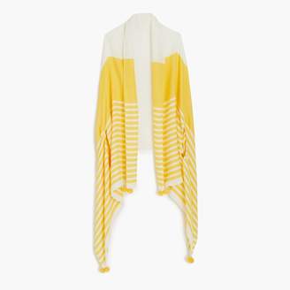 J.Crew Summerweight cape-scarf in yellow