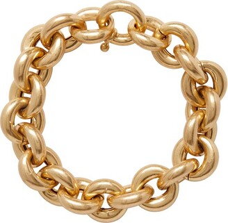 Ridged Bangle in Gold Anine Bing Damen Accessoires Schmuck Armbänder 