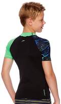 Thumbnail for your product : Speedo Boys Onyx Dissect Short Sleeve Sun Top