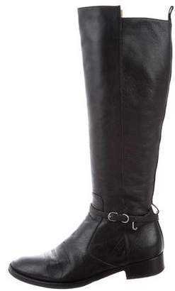 Balenciaga Leather Riding Boots