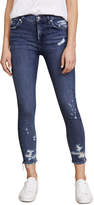 Thumbnail for your product : A Gold E Sophie Cropped Skinny Jeans
