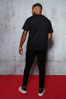 Thumbnail for your product : boohoo Big & Tall MAN Collective Printed T-Shirt