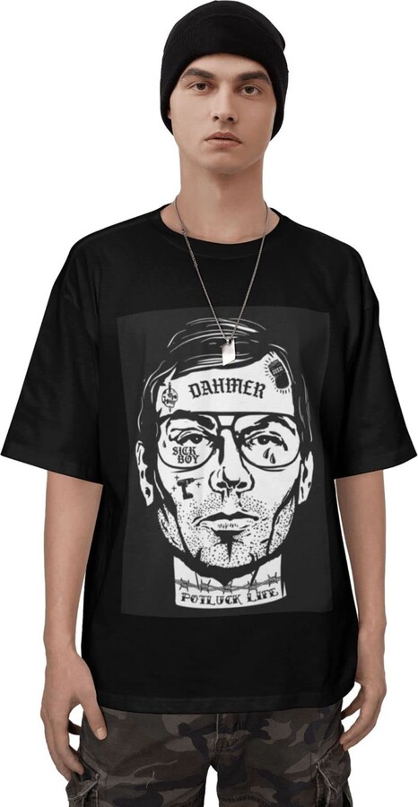 JTRU FHWFE Jeffrey Dahmer Men's Cool Combed Cotton Short Sleeve T-Shirt ...