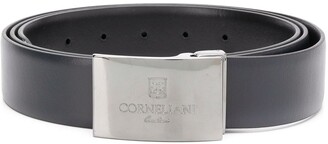 Corneliani Engraved Buckle Belt