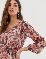 Thumbnail for your product : Vila paisley top