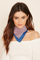 Thumbnail for your product : Forever 21 FOREVER 21+ Striped Square Scarf