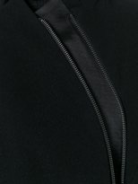 Thumbnail for your product : Ann Demeulemeester asymmetric curve zip front cropped jacket