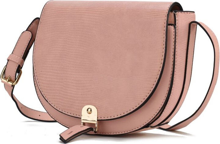 MKF Adalyn Snake Embossed Vegan Leather Women's Shoulder Handbag